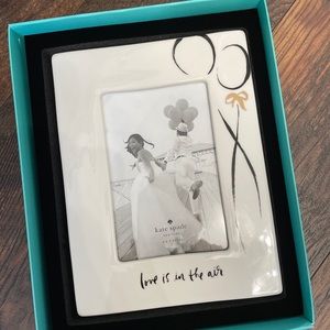Kate Spade Love Is In The Air Wedding Frame bride